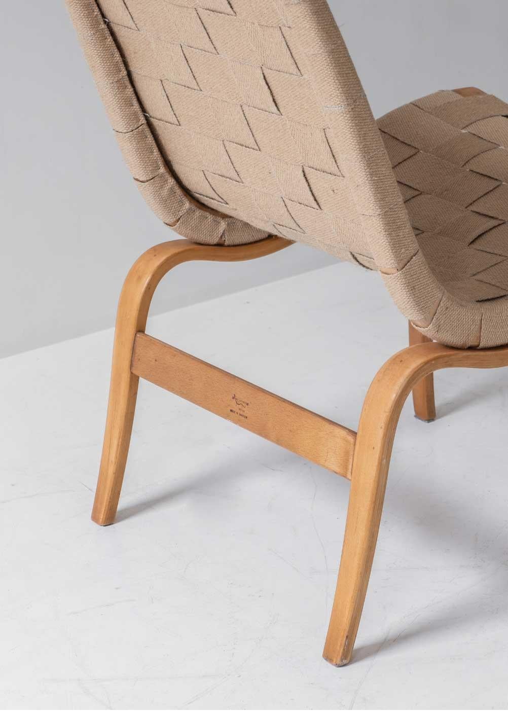 Paire de fauteuils Bruno Mathsson modèle « Eva », production suédoise, 1960 Bon état - En vente à Roma, RM