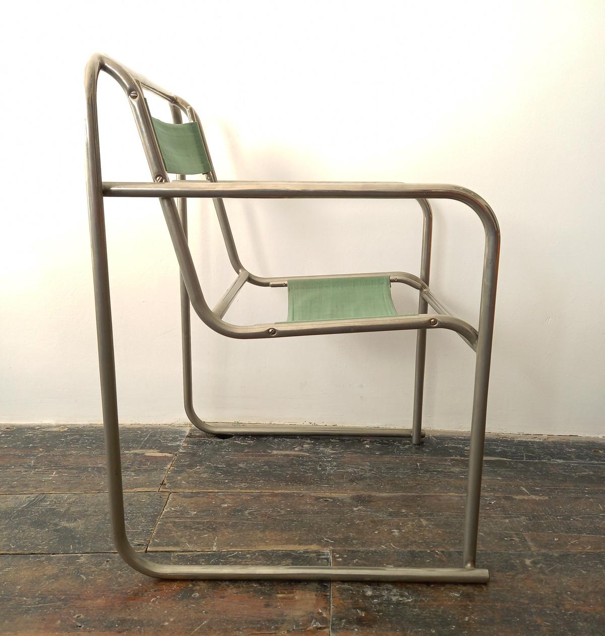 Pair of Bruno Pollak Bauhaus RP-7 Chairs for PEL Oldbury, 1932 In Good Condition In Saint Leonards-on-sea, England