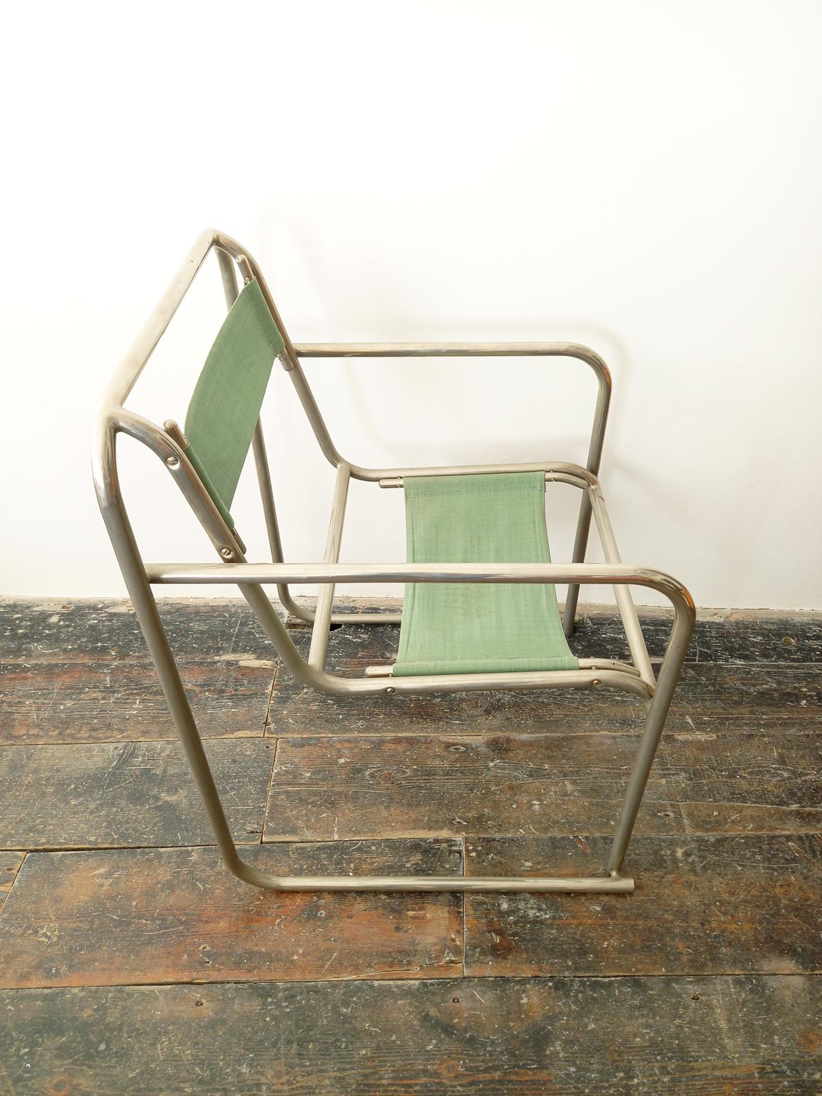Pair of Bruno Pollak Bauhaus RP-7 Chairs for PEL Oldbury, 1932 1