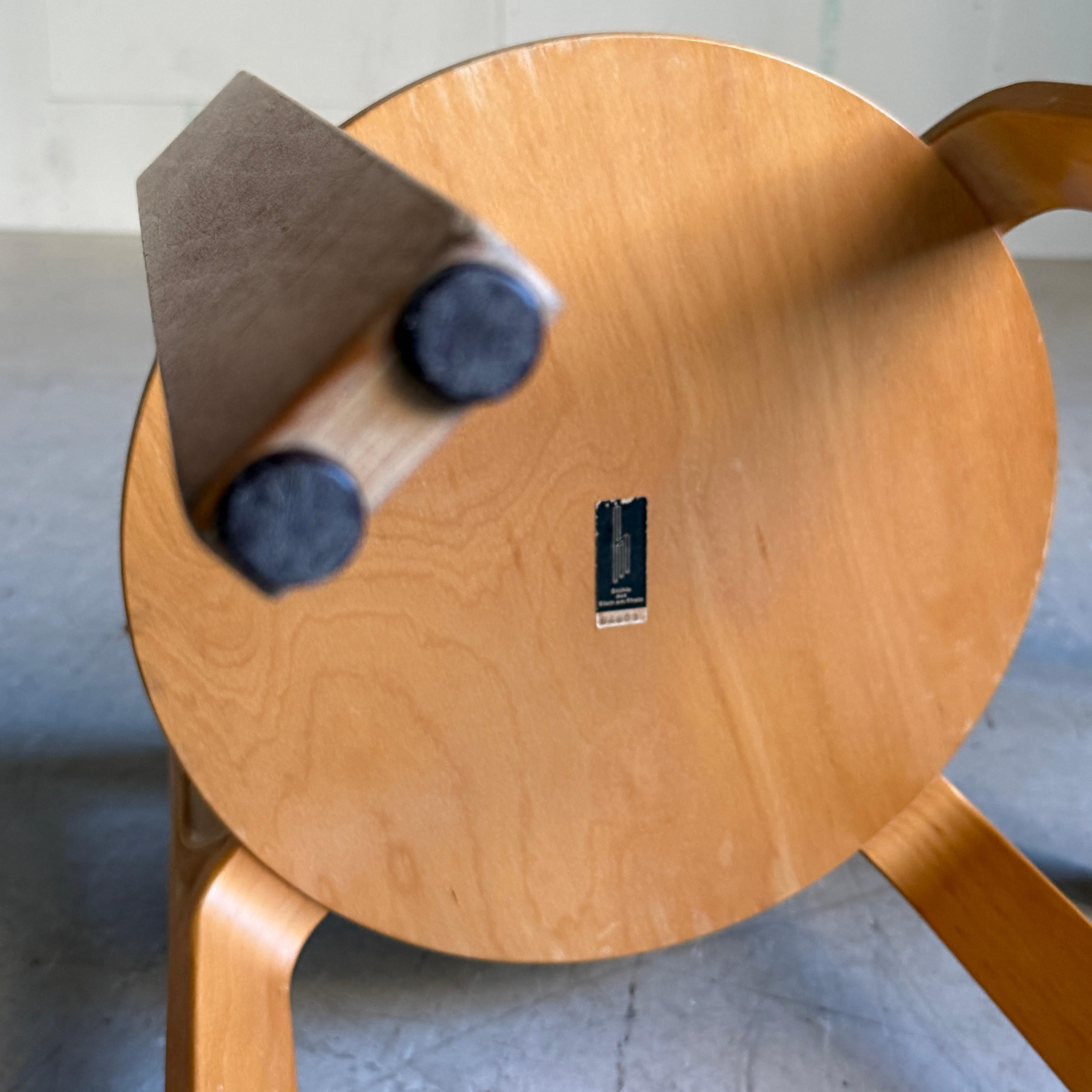 Coppia di sedie da pranzo impilabili Bruno Rey per Dietiker, Svizzera, 1971 in vendita 11