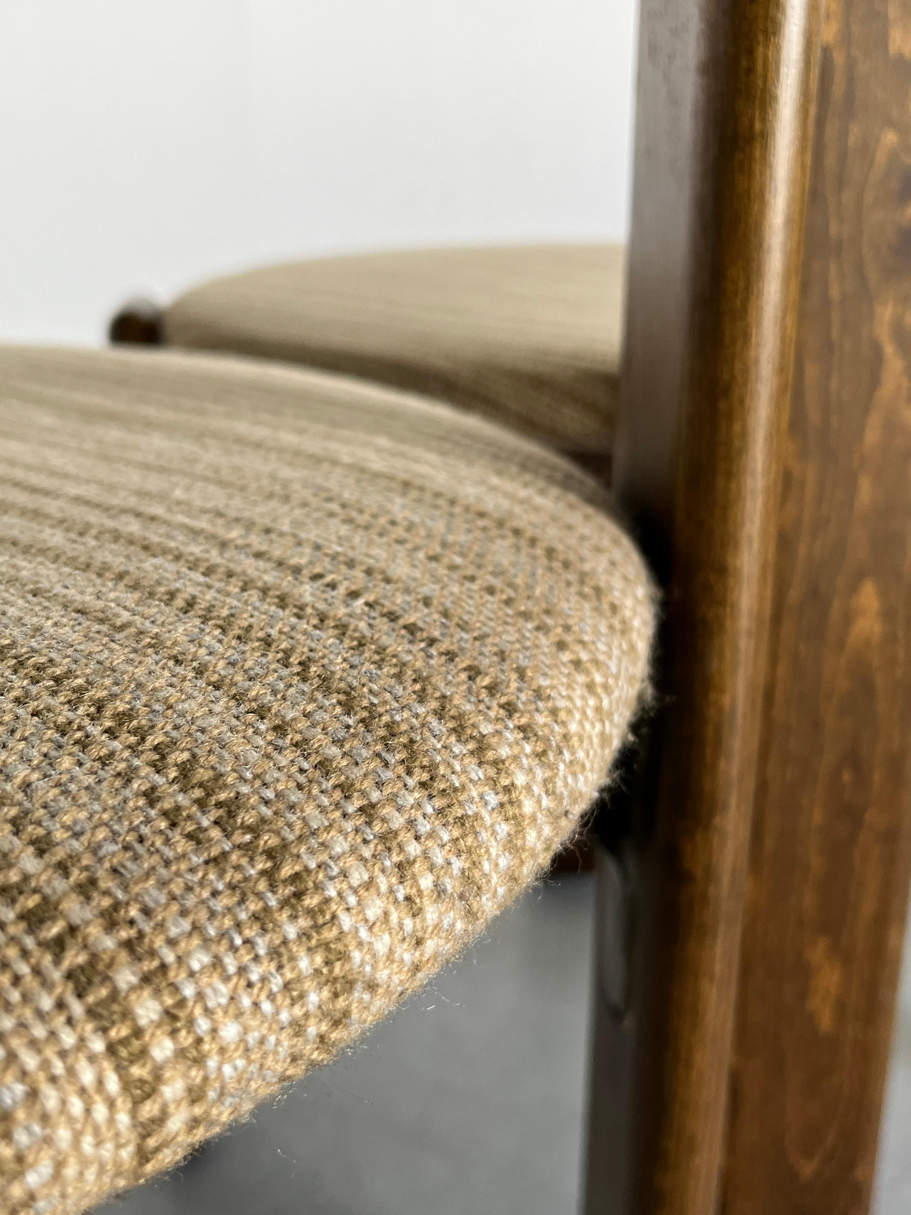 Pair of Bruno Rey Stackable Mid-Century Modern Dining Chairs for Kusch & Co, 90s 5