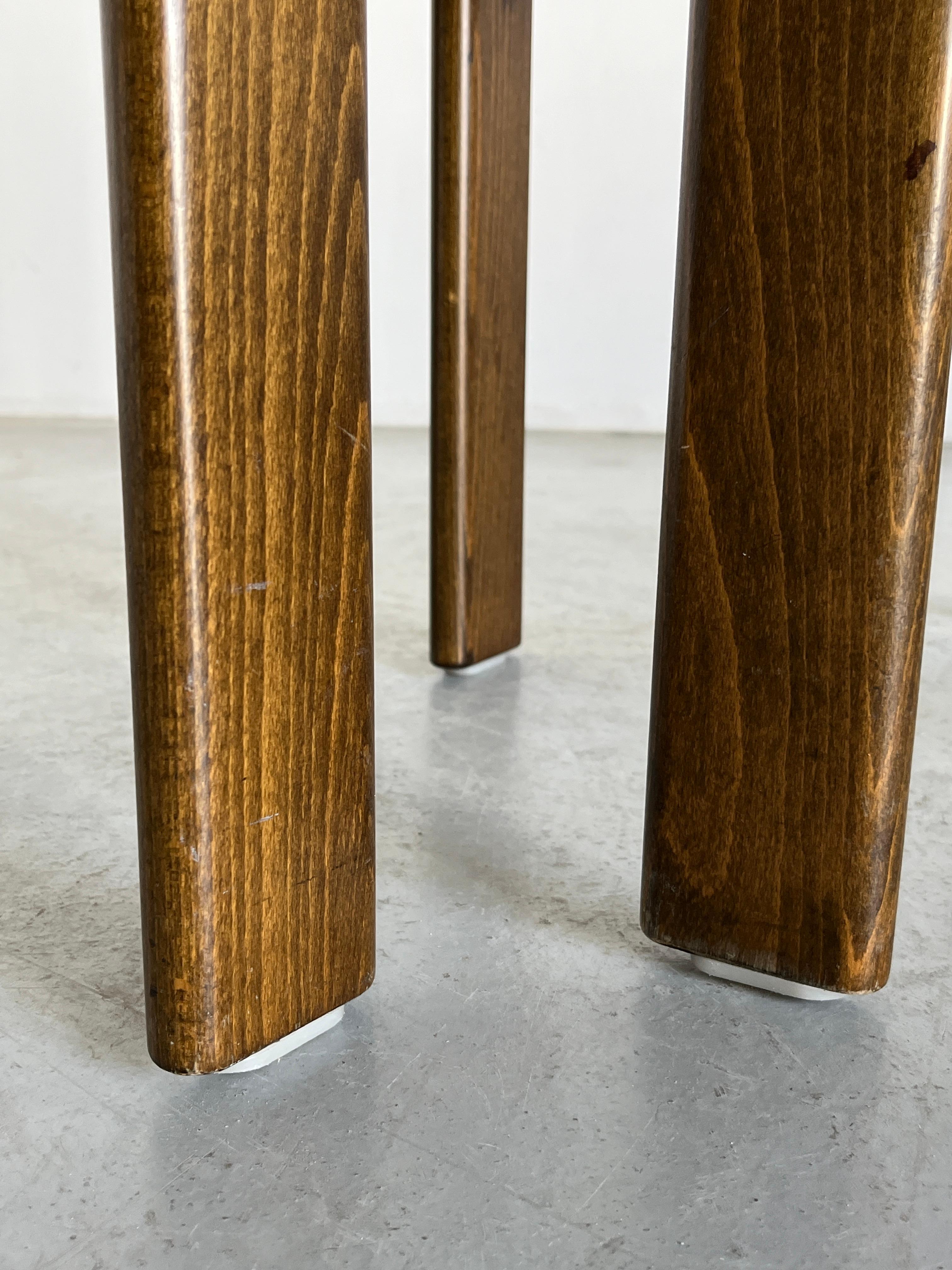 Pair of Bruno Rey Stackable Mid-Century Modern Dining Chairs for Kusch & Co, 90s 6