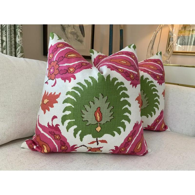 Americano Coppia di cuscini Brunschwig & Fils 