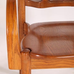 Paire de fauteuils brutalistes