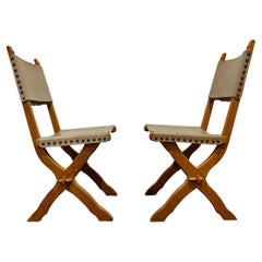 Pair of Brutalist Chairs, 1960s