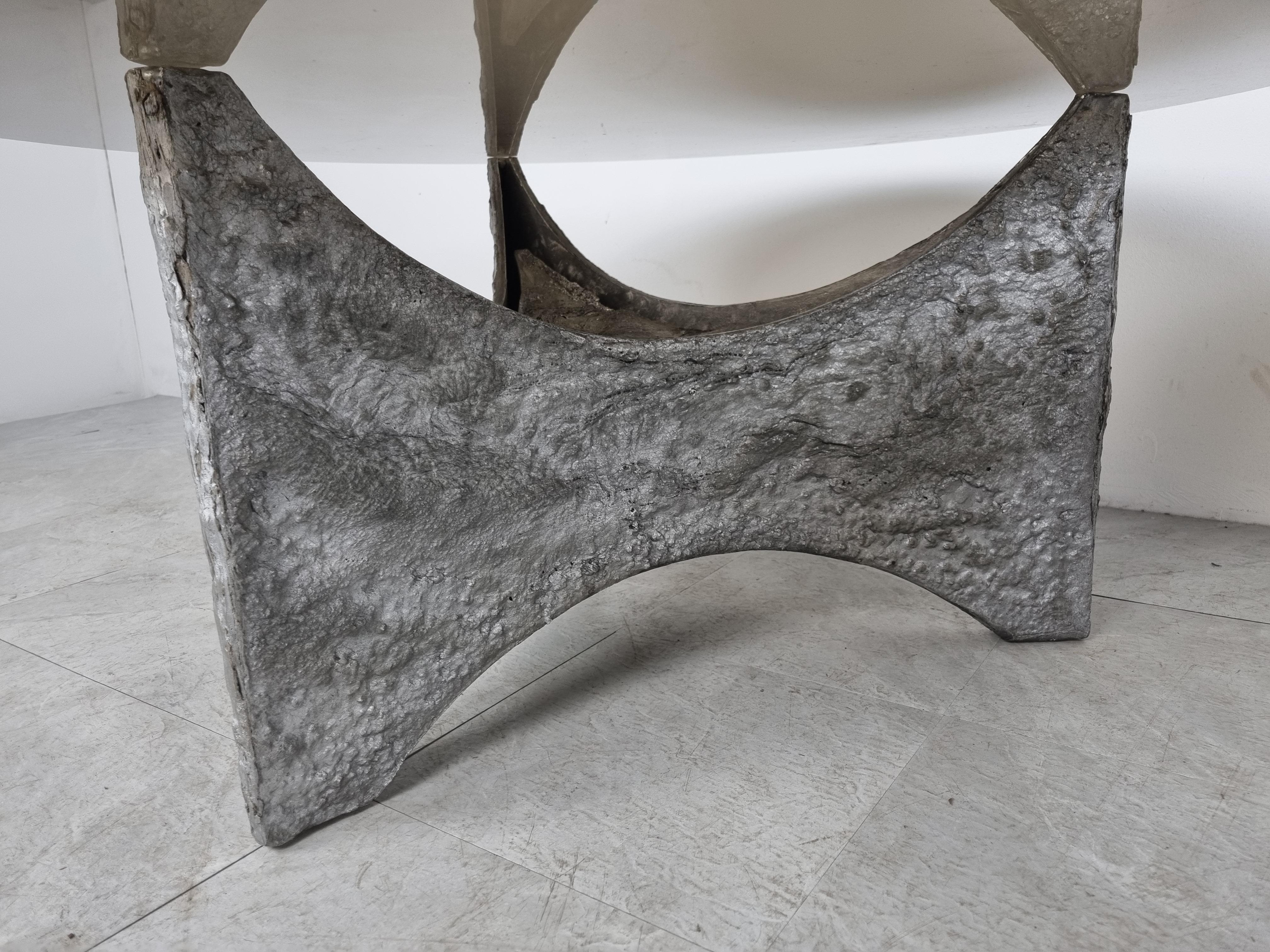 Pair of Brutalist Coffee Tables, 1970s For Sale 3