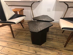 Pair of Brutalist End Tables