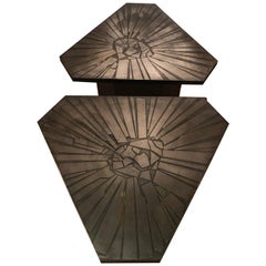 Pair of Brutalist End Tables