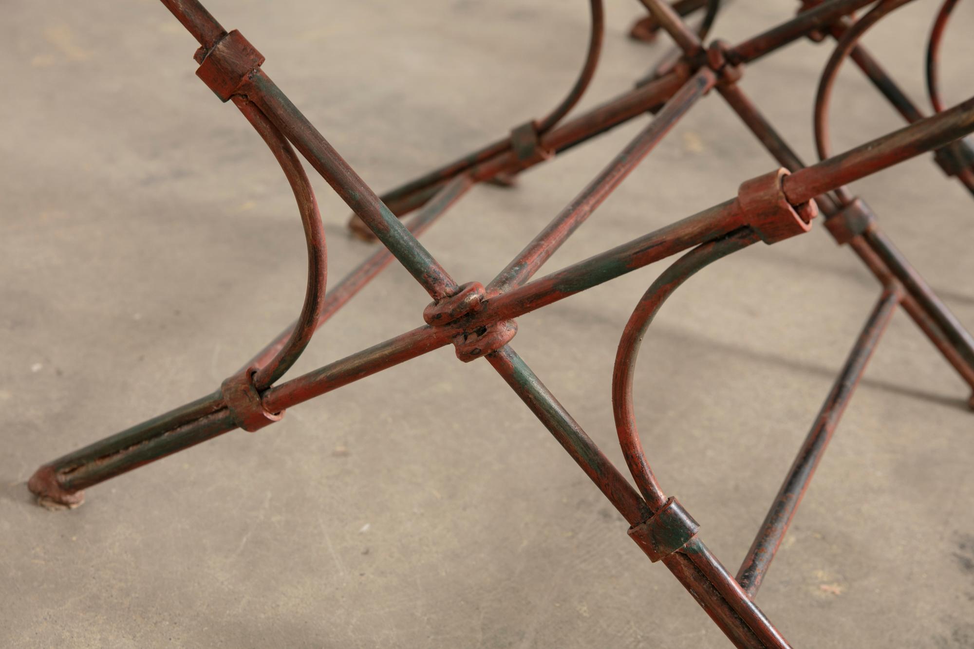 Pair of Brutalist Ilana Goor attributed Chairs in vendita 2