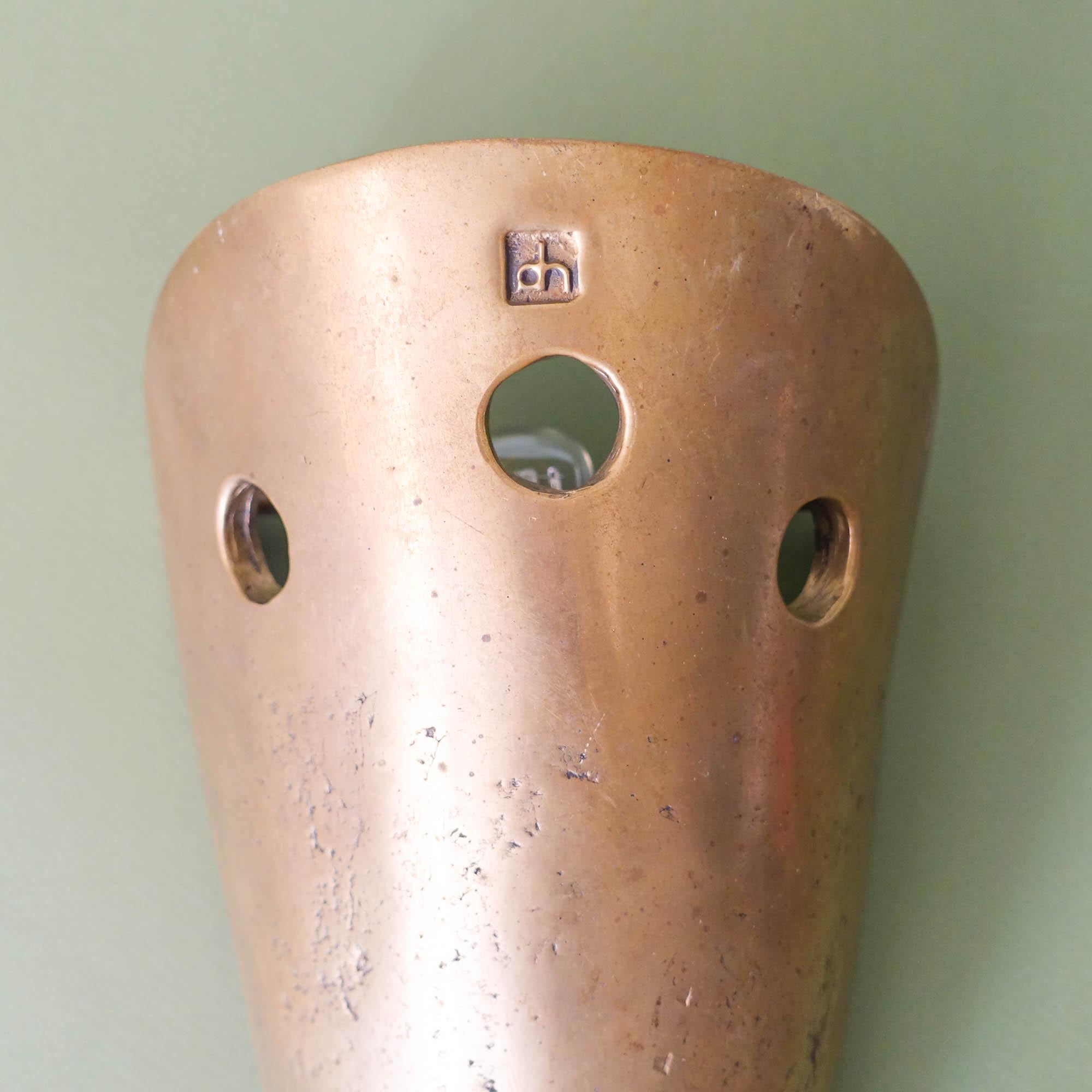 Pair of Brutalist Sconces by David Marshall, 1980's 1