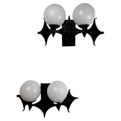 Pair of Brutalist Sconces by Marc Weinstein, Germany, 1960s