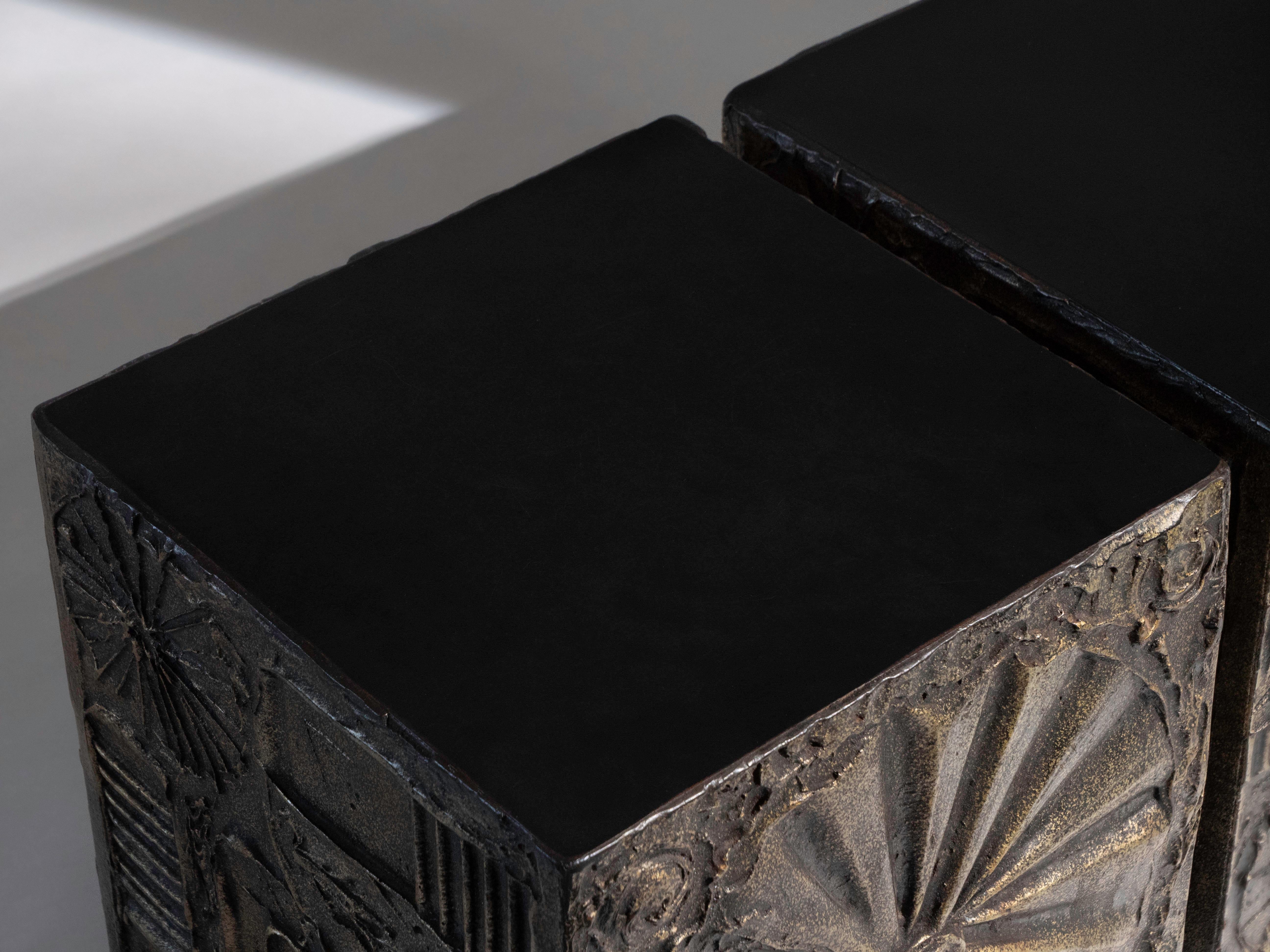 Pair of Brutalist 