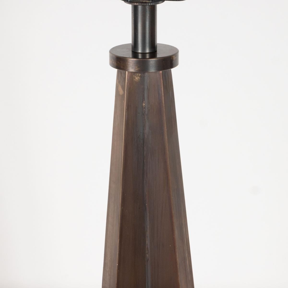 Paire de lampes tripodes brutalistes de Marcelo Bessa en vente 3