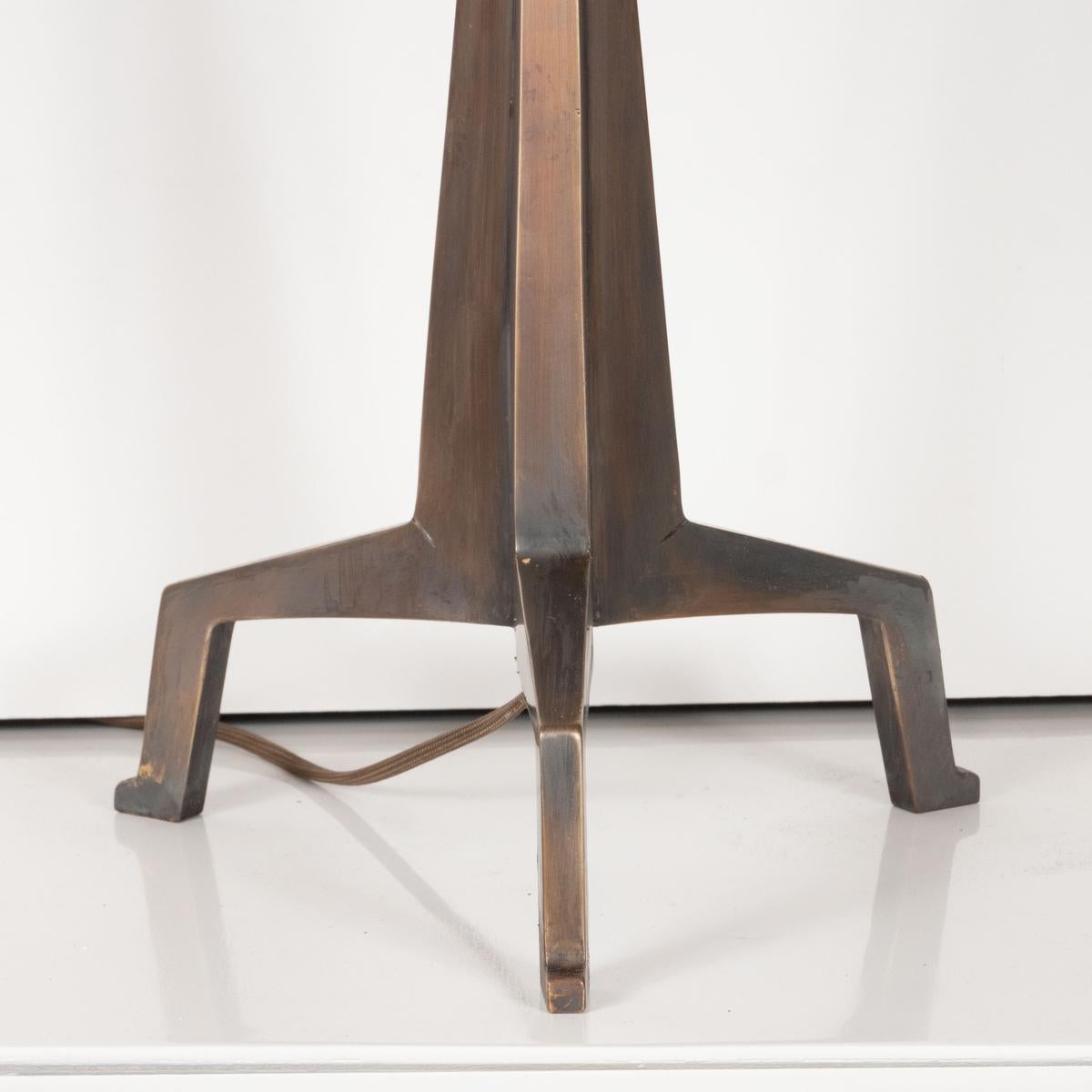 Paire de lampes tripodes brutalistes de Marcelo Bessa en vente 4