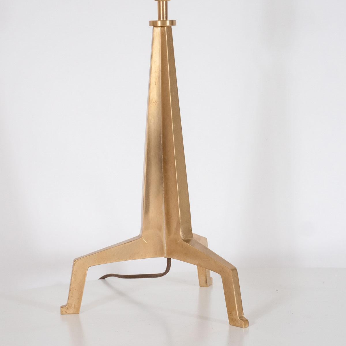 Pair of Brutalist Tripod Table Lamps by Marcelo Bessa For Sale 5