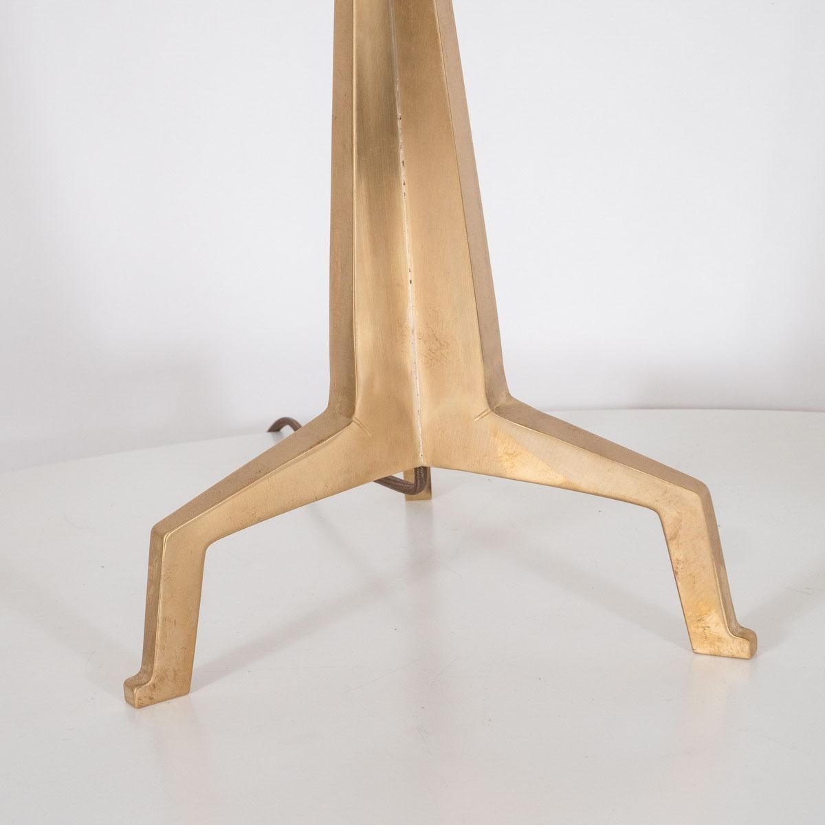 Pair of Brutalist Tripod Table Lamps by Marcelo Bessa For Sale 6