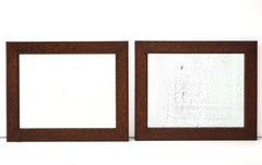 Pair of Bruxelles Art Deco Mirrors, A. Leroy, Belgium, circa 1930, Labeled