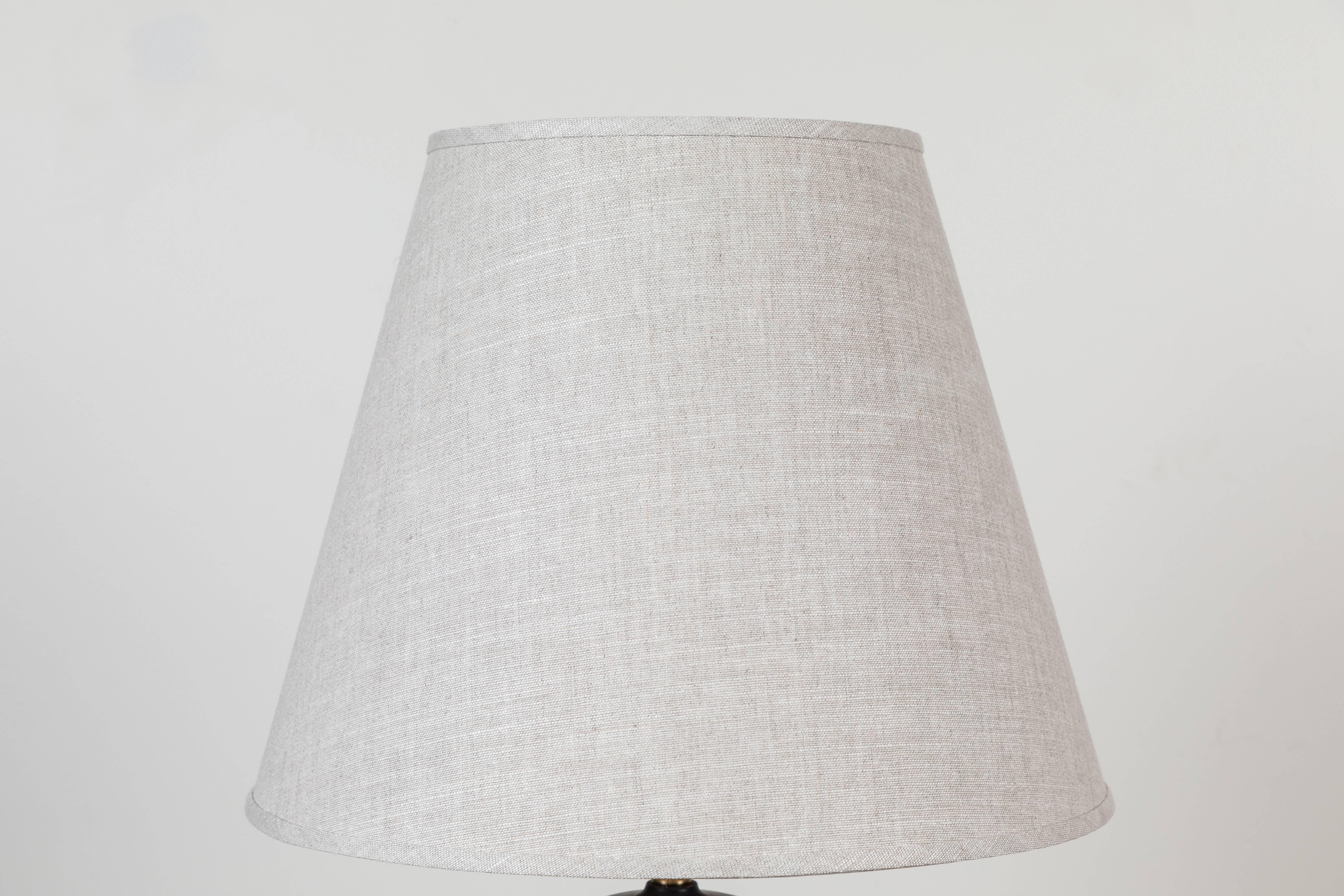 Pair of Bryce lamps by Stone and Sawyer for Lawson-Fenning.