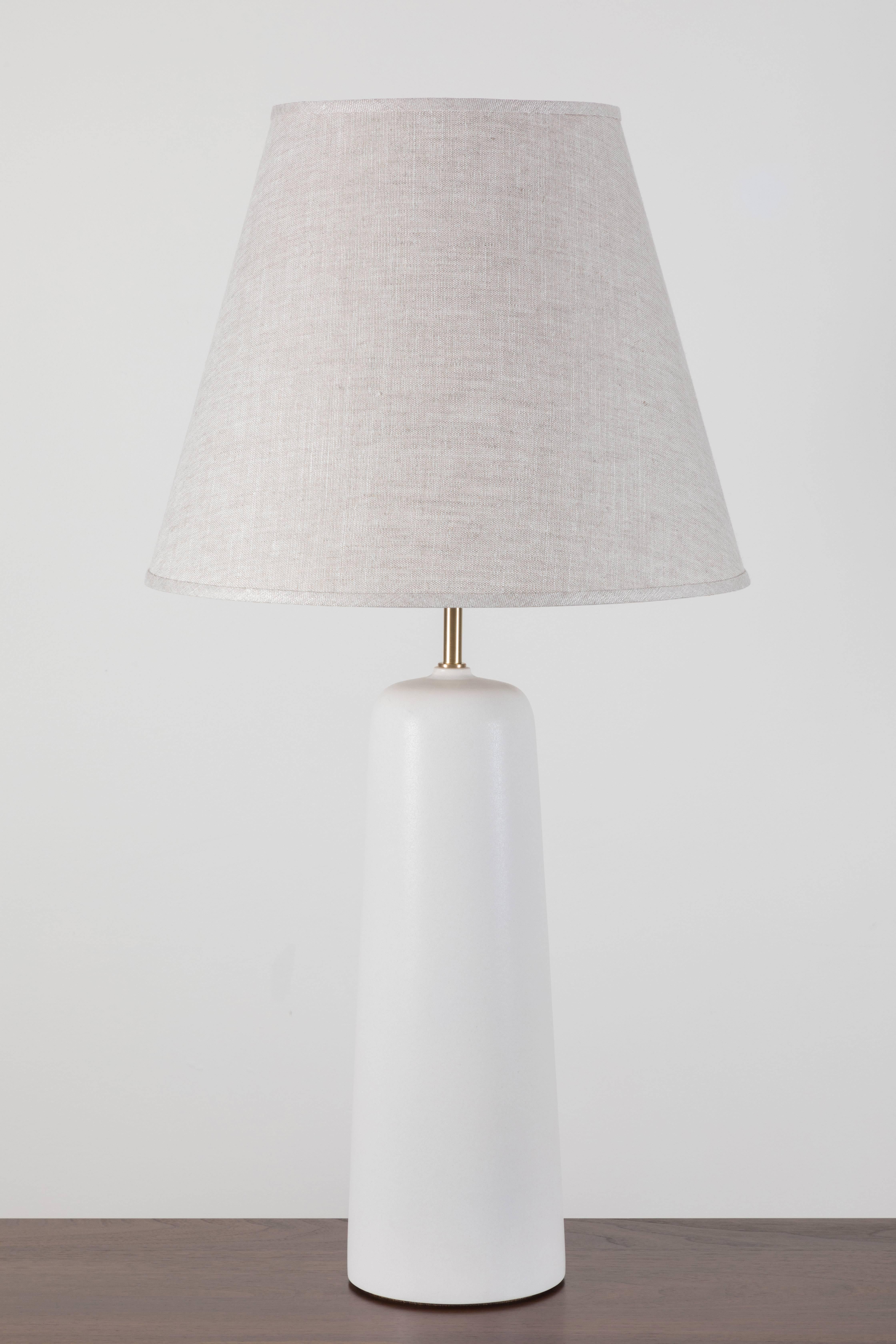 Pair of Bryce lamps by Stone and Sawyer.