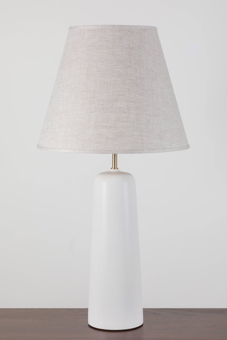 Pair of Bryce lamps by Stone and Sawyer.