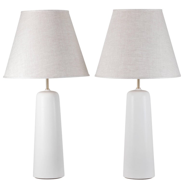 Pair of Bryce Lamps by Stone and Sawyer For Sale