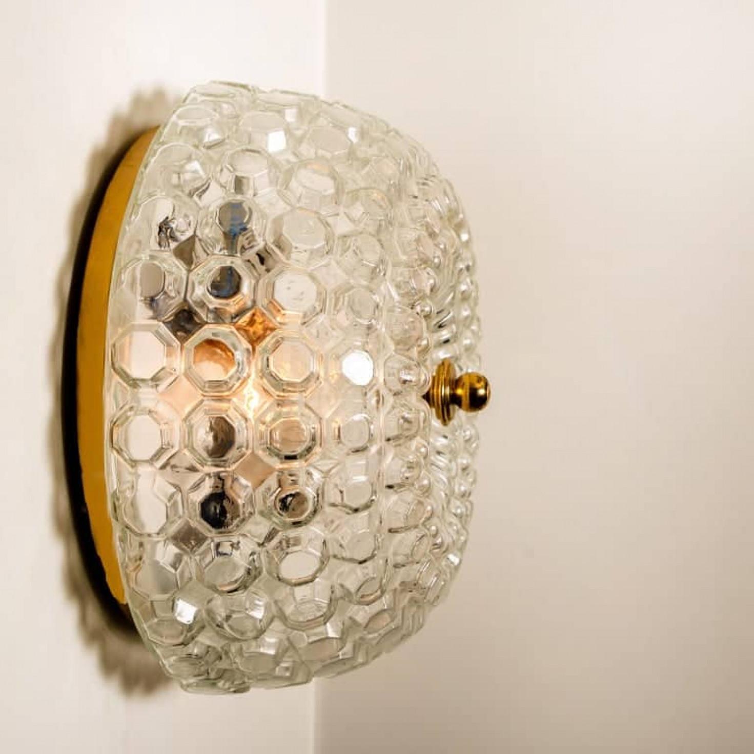 Pair of Bubble Flush Mounts/Wall Sconces by Limburg, 1960s For Sale 5