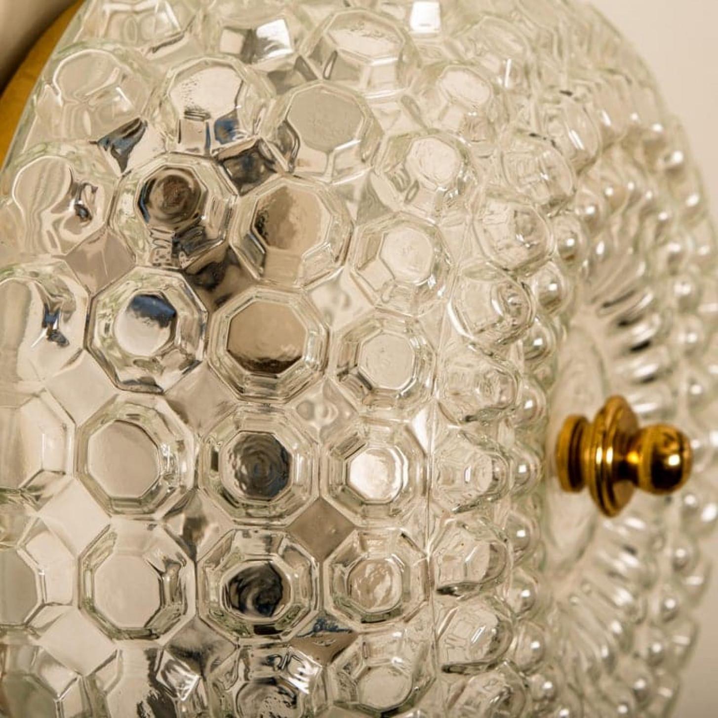 Pair of Bubble Flush Mounts/Wall Sconces by Limburg, 1960s For Sale 6