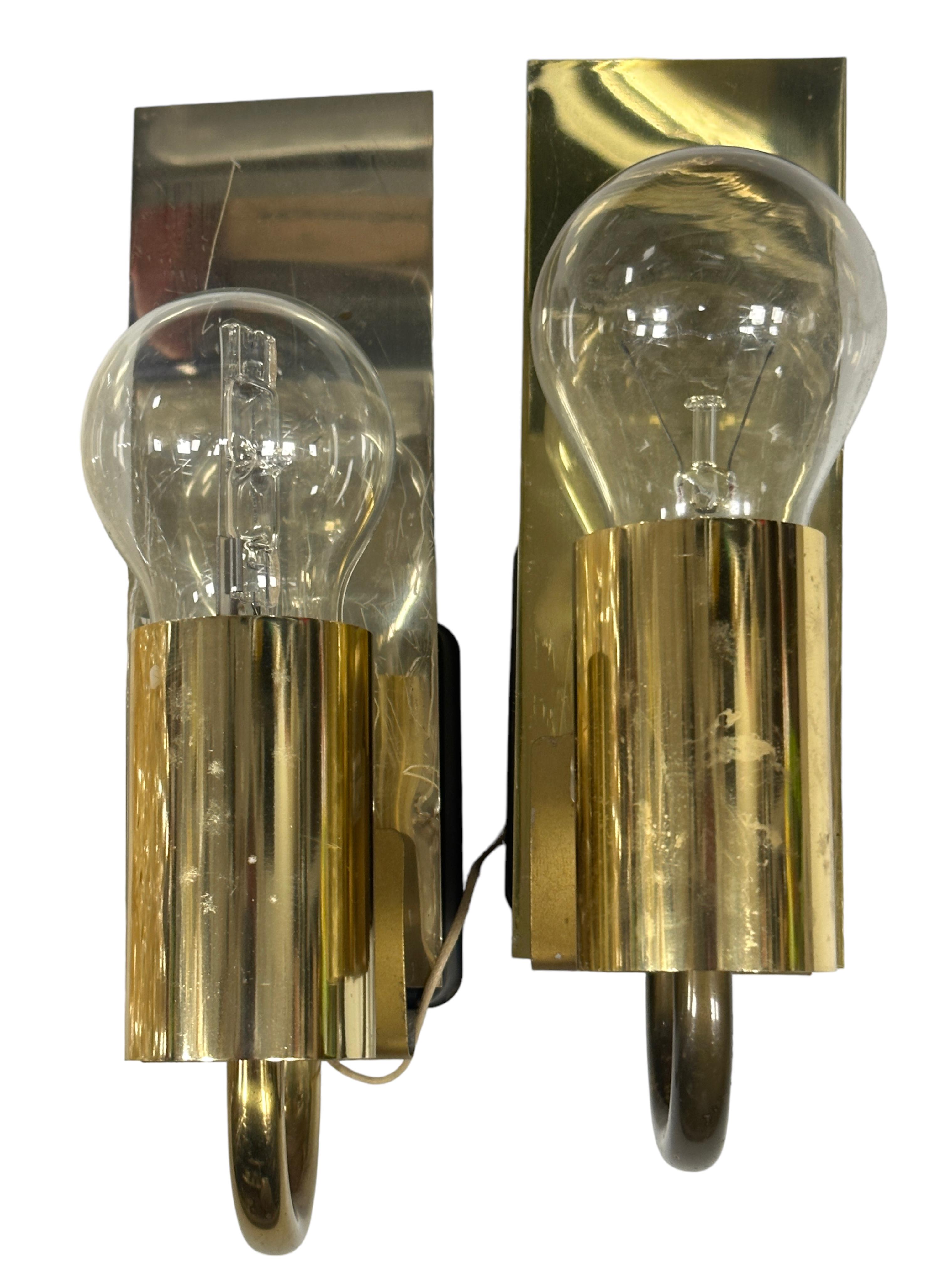 Pair of Bubble Glass Sconce by Helena Tynell for Limburg, Germany, 1960s 3