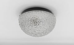 Pair of Bubble Glass Wall Lamps or Flush Mounts, 1960s Germany
