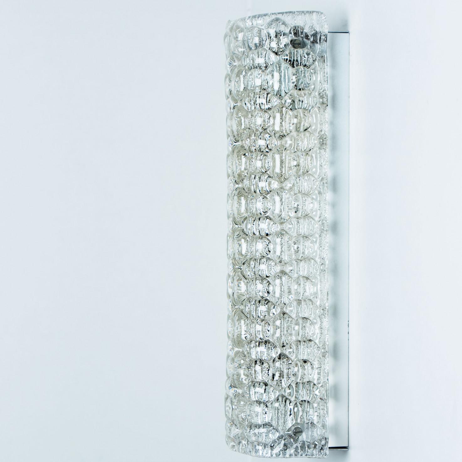 Other Pair of  Bubble Glass Wall Light Fixtures, Germany, 1960s For Sale