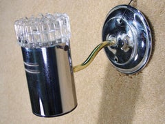 Pair of Bubble Glass Wall Sconces in the Manner of Limburg