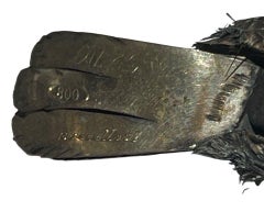 Pair of Buccellati Sterling Silver Sparrow Figures