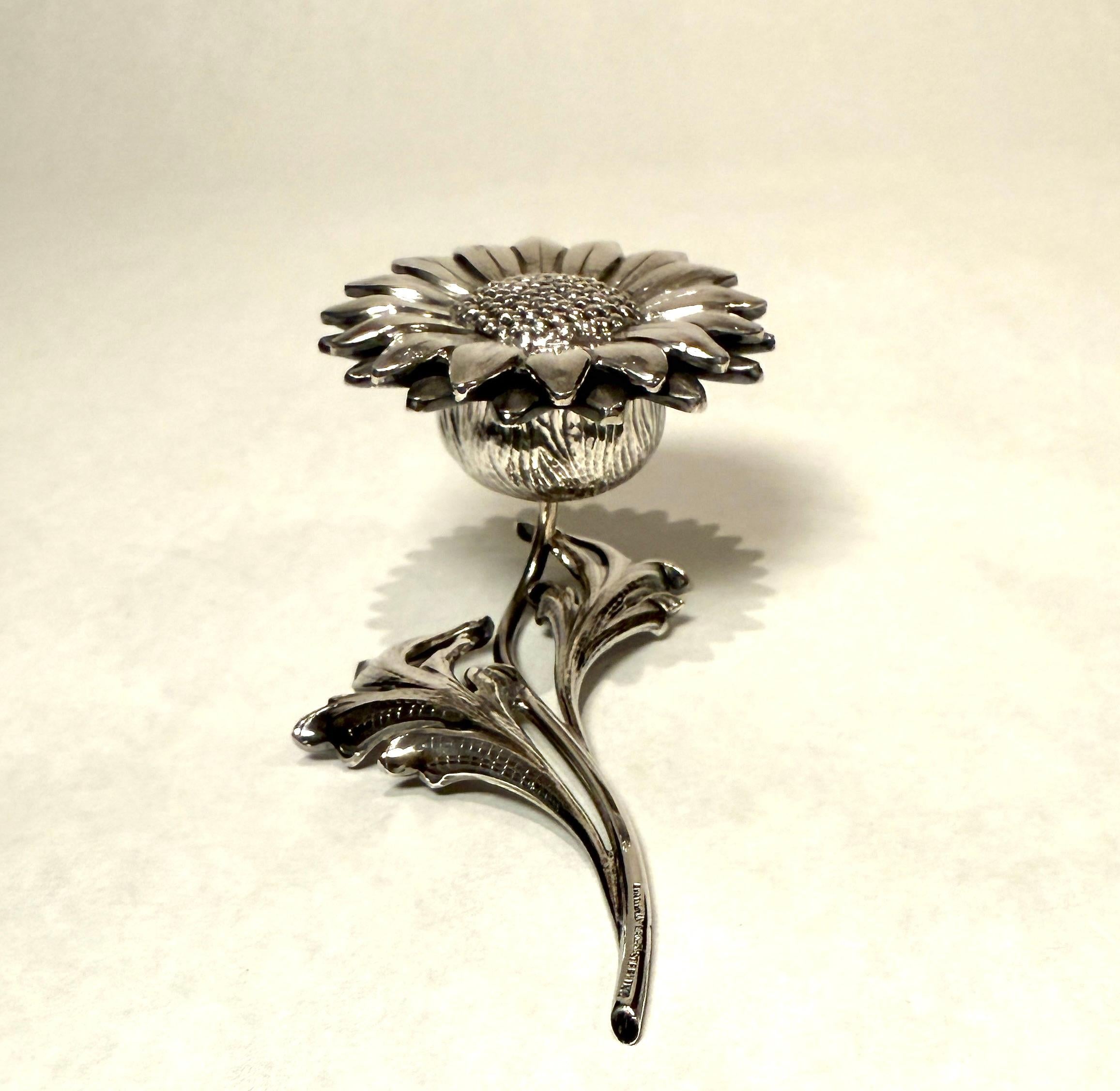 Art Nouveau Pair Of Buccellati Sterling Silver Tabletop Pomanders