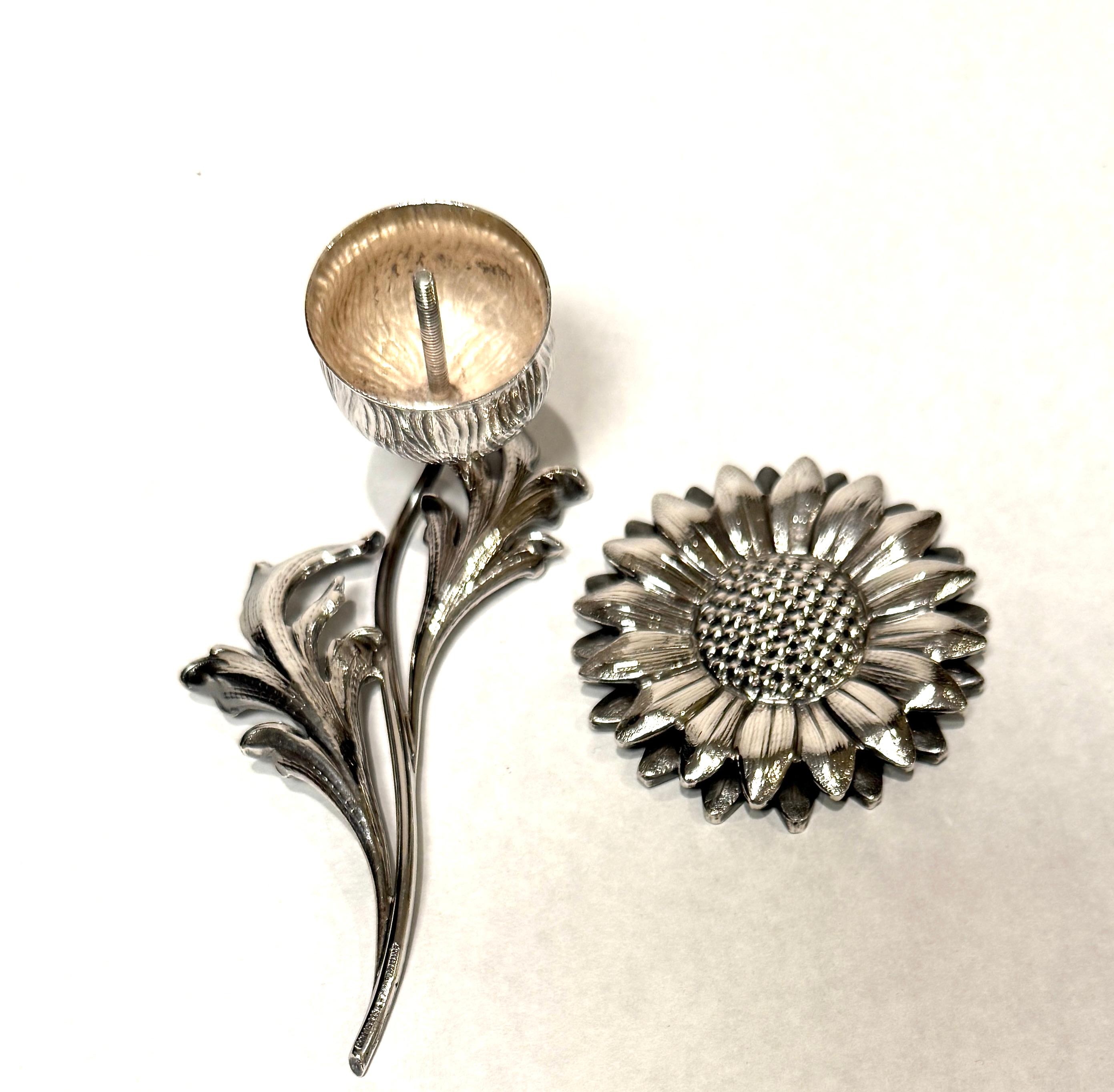 Pair Of Buccellati Sterling Silver Tabletop Pomanders In Good Condition In Norwood, NJ