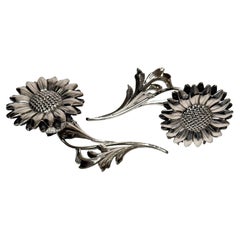 Pareja De Pomanders De Mesa De Plata De Ley Buccellati