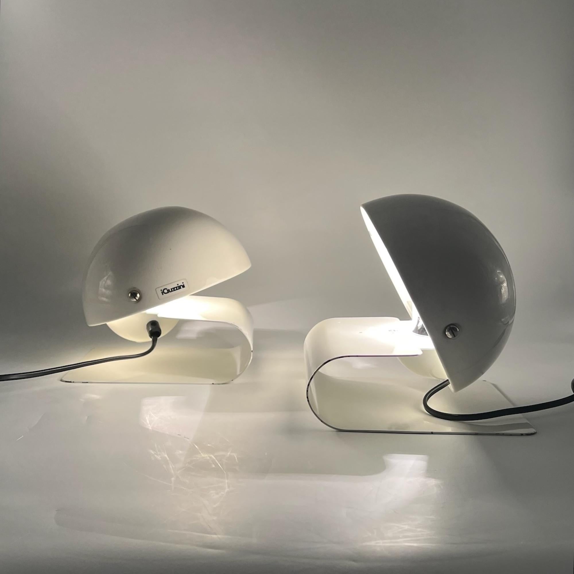 Italian Pair of ‘Bugia’ Lamps by Giuseppe Cormio for iGuzzini, 1970s