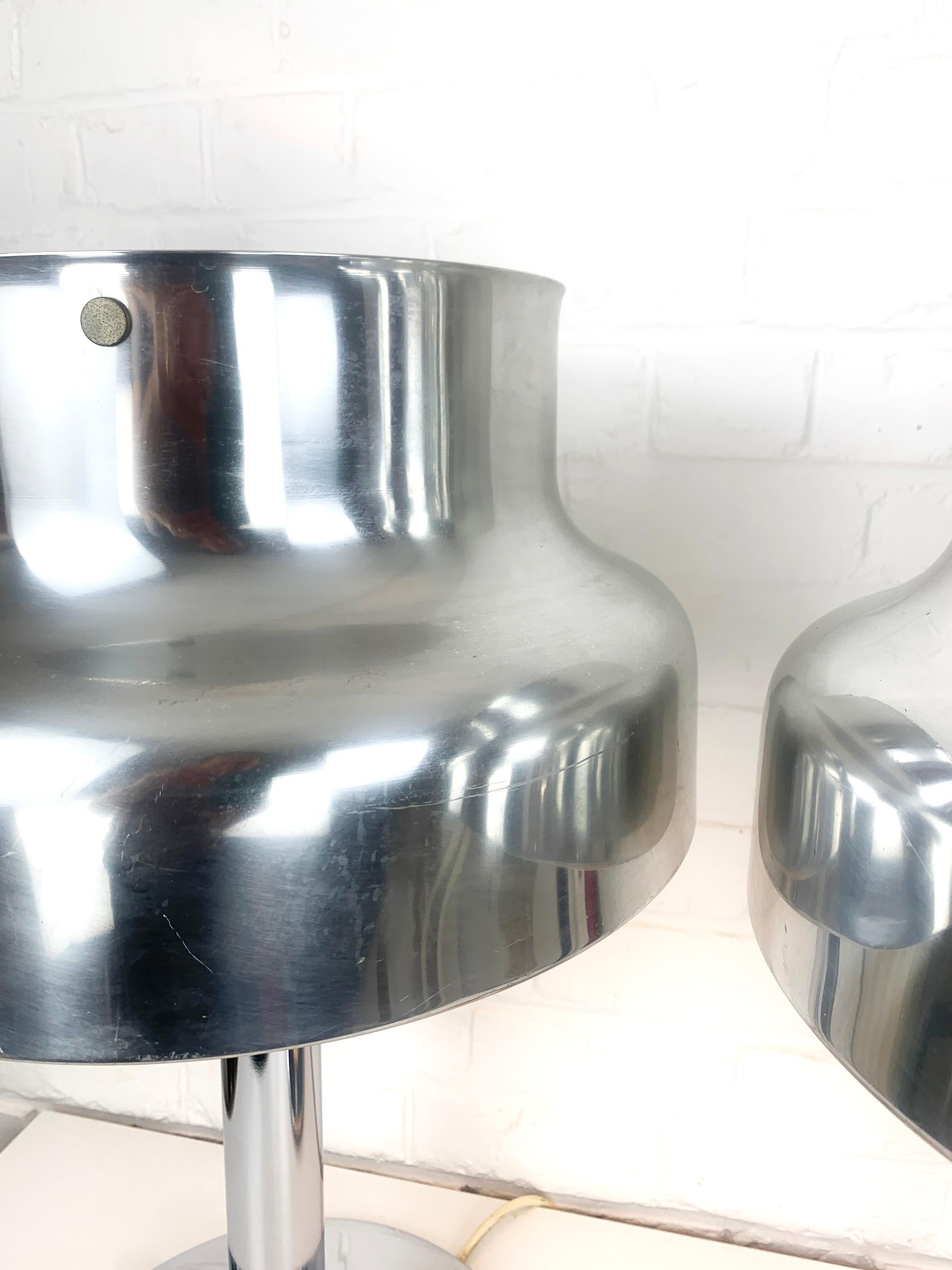 Pair of Bumling Table Lamps by Anders Pehrson for Ateljé Lyktan, Space Age, 1960 For Sale 4
