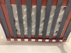 Coppia di sedie Barcelona in pelle bordeaux di Mies Van Der Rohe per Knoll, anni '90