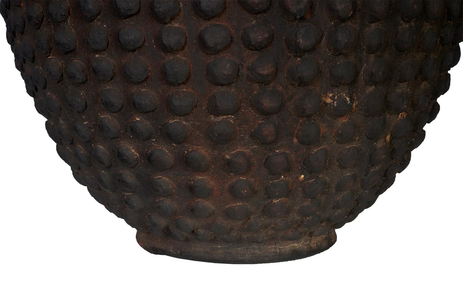 Paire de pots Lobi du Burkina Faso Bon état - En vente à Dallas, TX