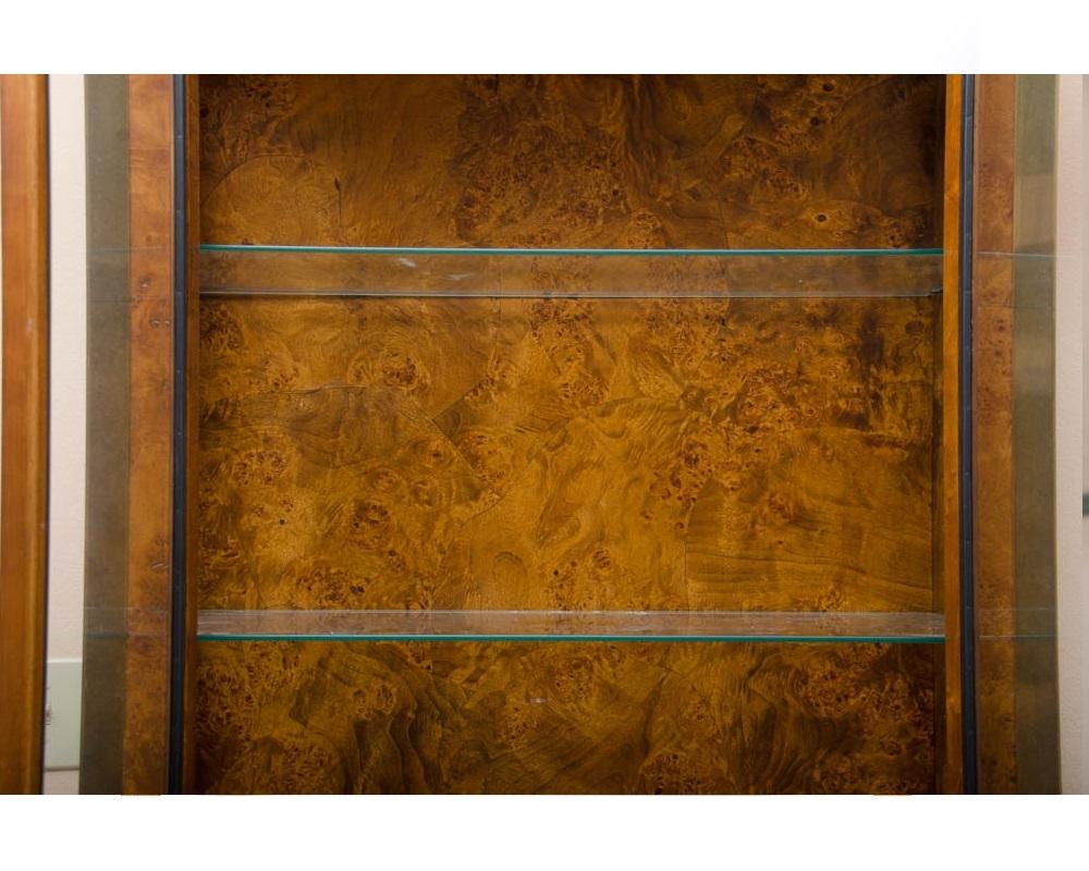 burl wood cabinets