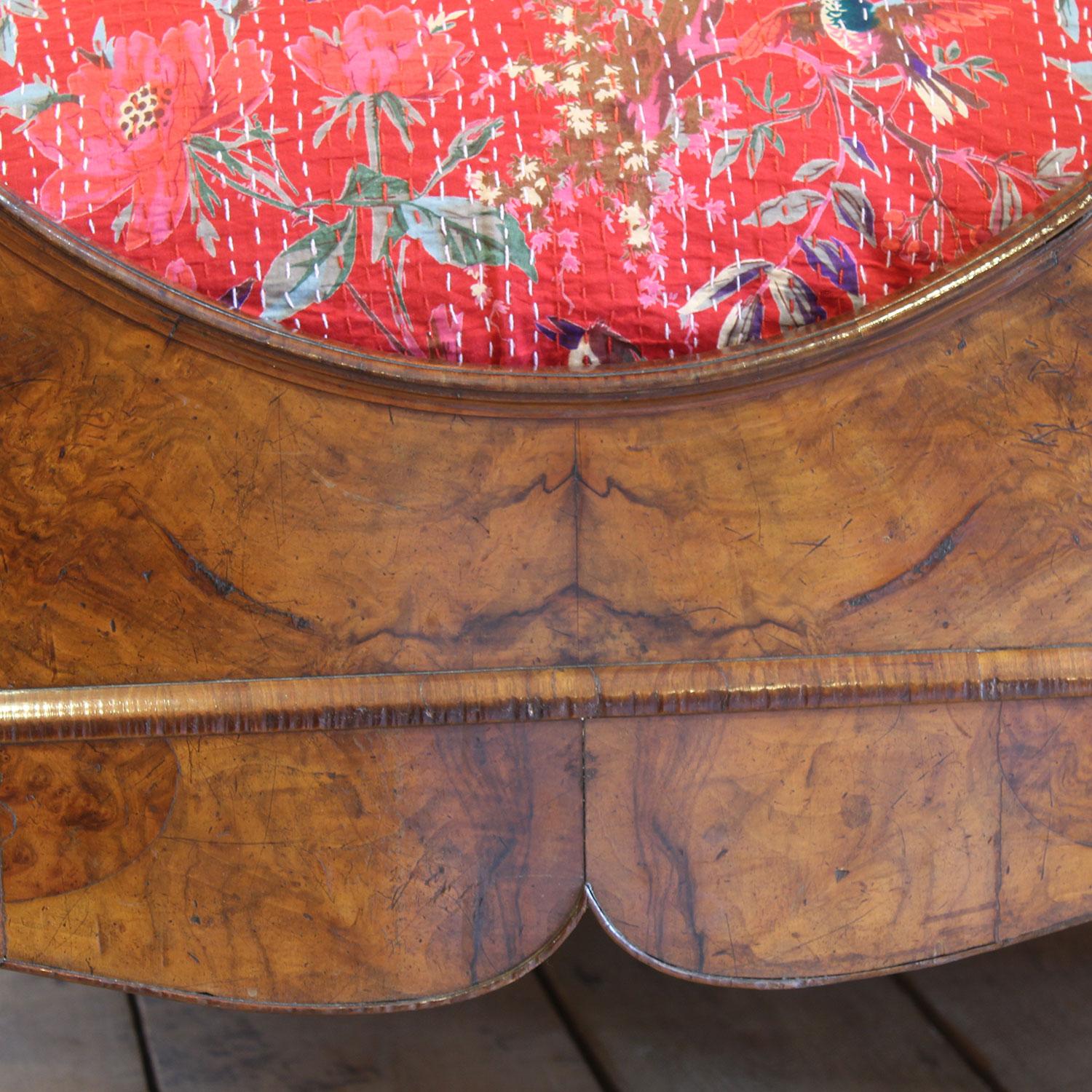 Pair of Burr Walnut Antique Beds WP48 1