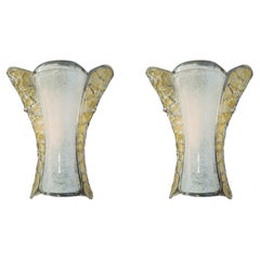 Pair of Butterfly Graniglia Sconces