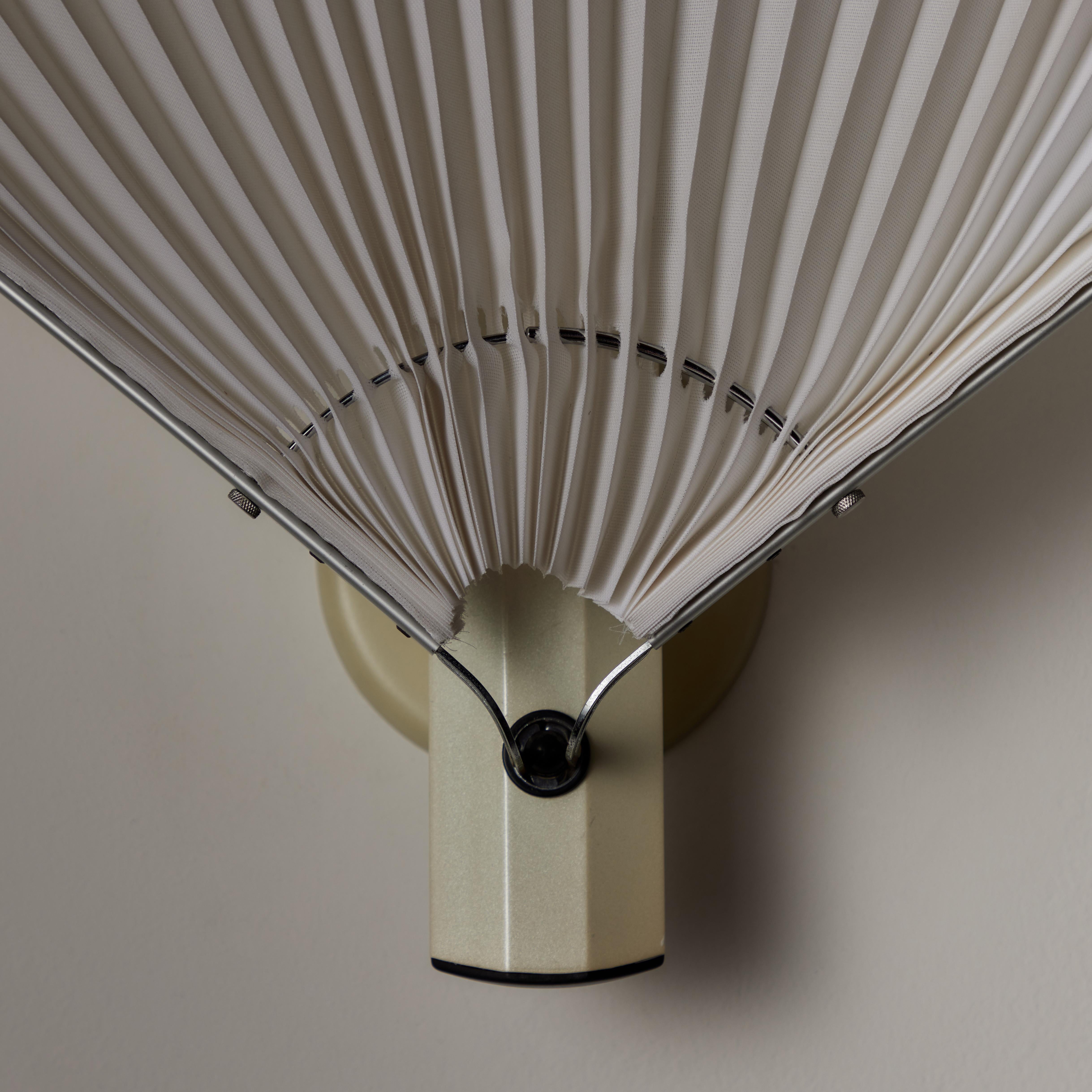 Italian Pair of ‘Butterfly’ Sconces by Tobia and Afra Scarpa for Flos