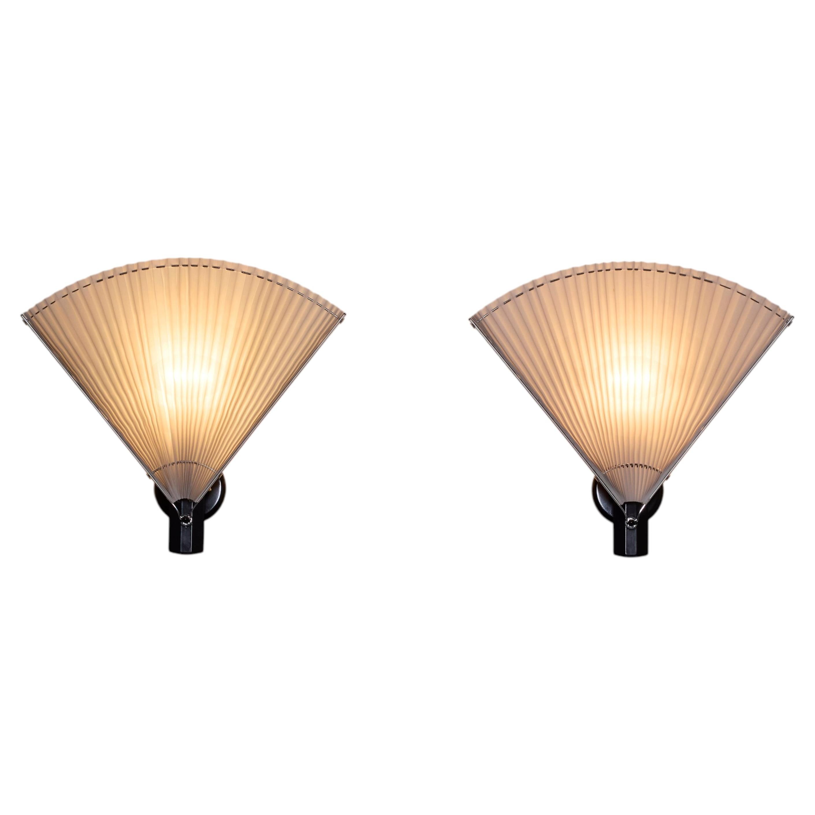 Pair of ‘Butterfly’ Sconces by Tobia and Afra Scarpa for Flos