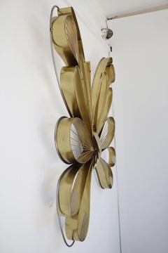 Pair of Butterfly Sculptures by Curtis Jere