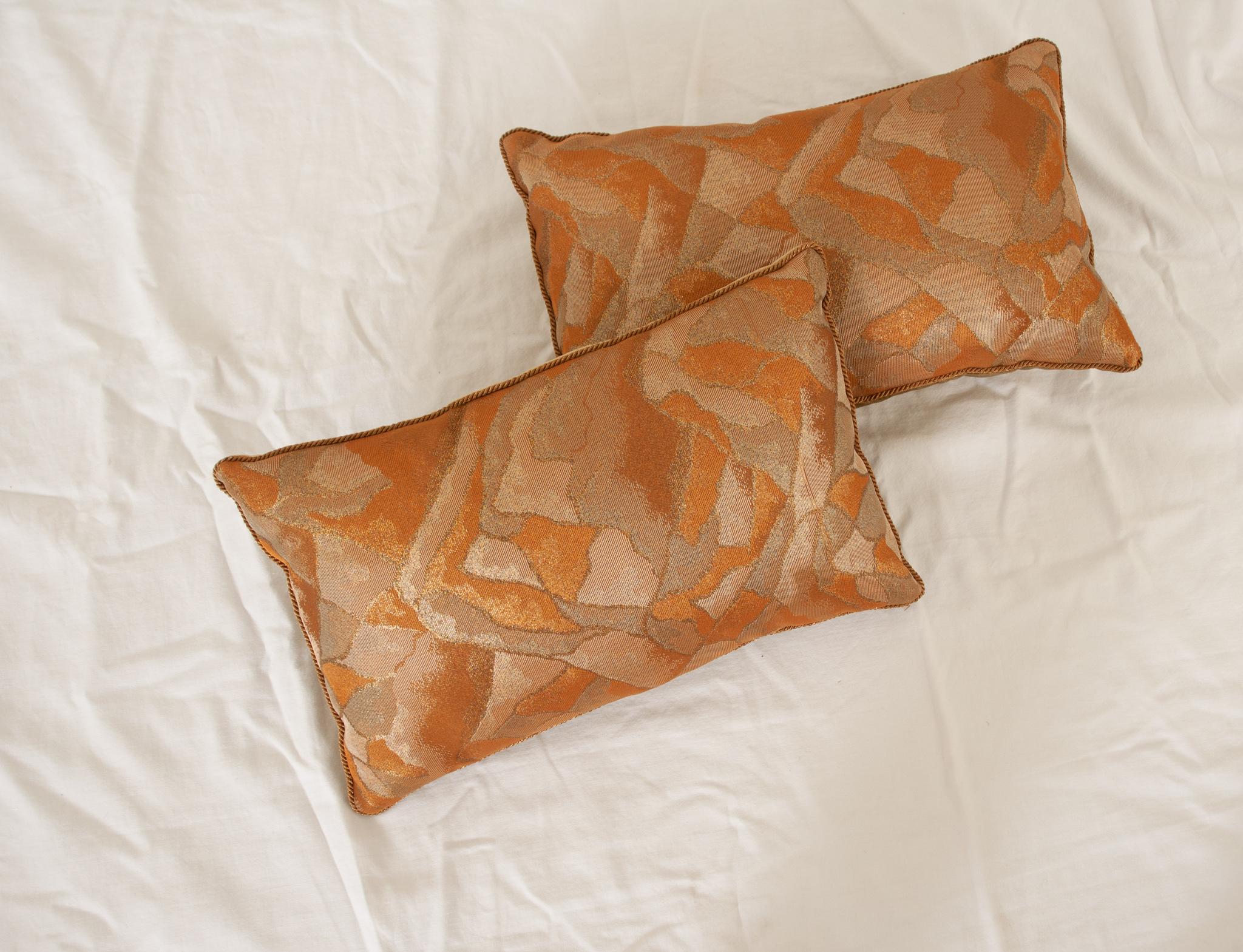 Pair of B.Viz Obi Robe Pillows In Good Condition For Sale In Baton Rouge, LA