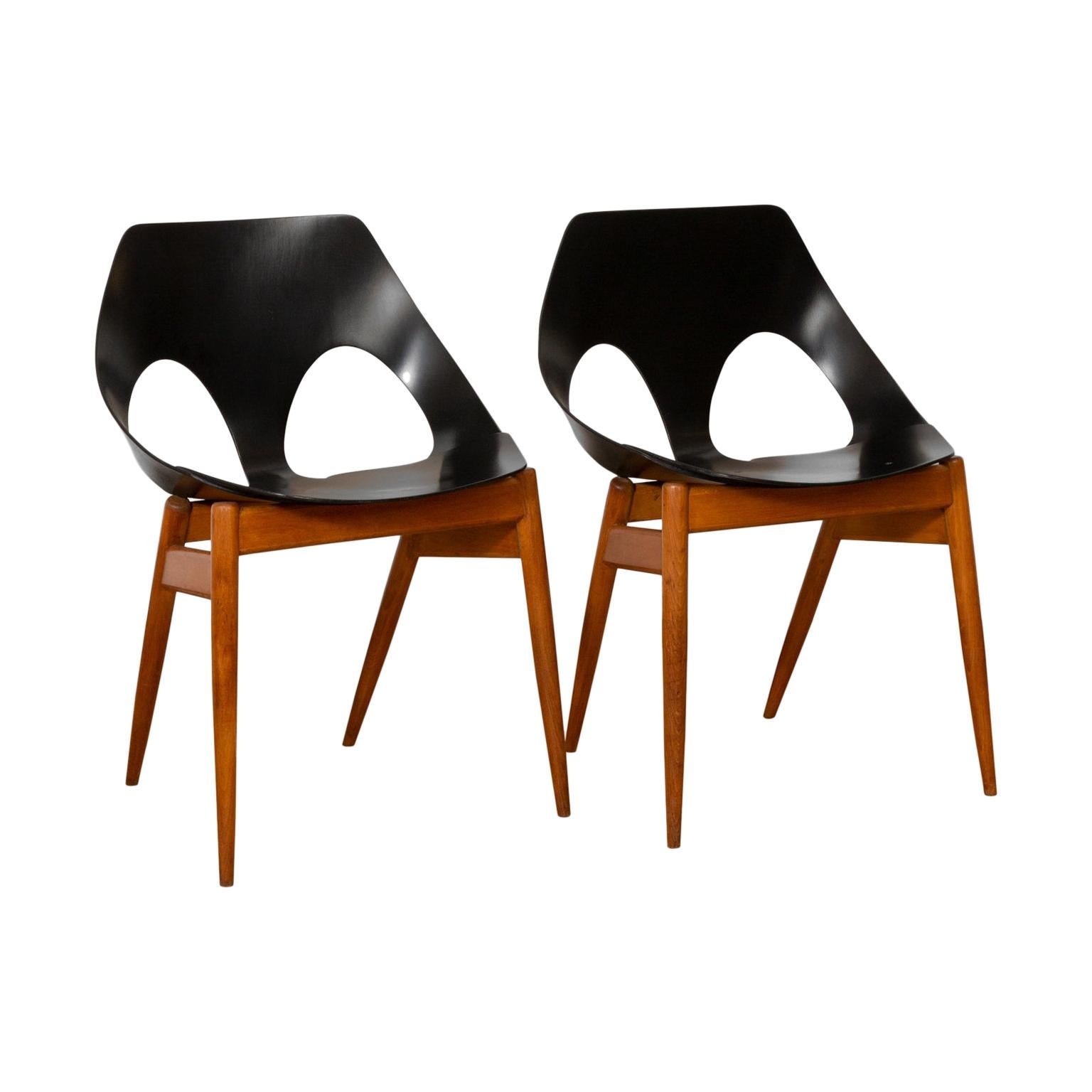 Pair of 'C2' Chairs By Carl Jacobs for Kandya 1950s For Sale
