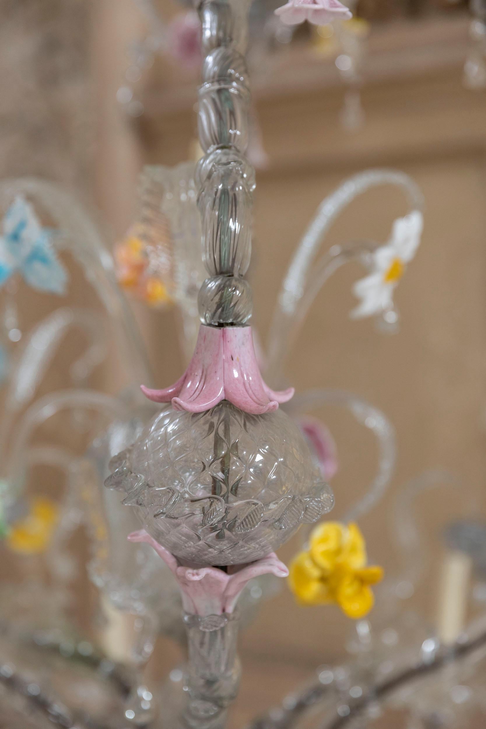 Venini Ca' Rezzonico Murano chandeliers For Sale 8