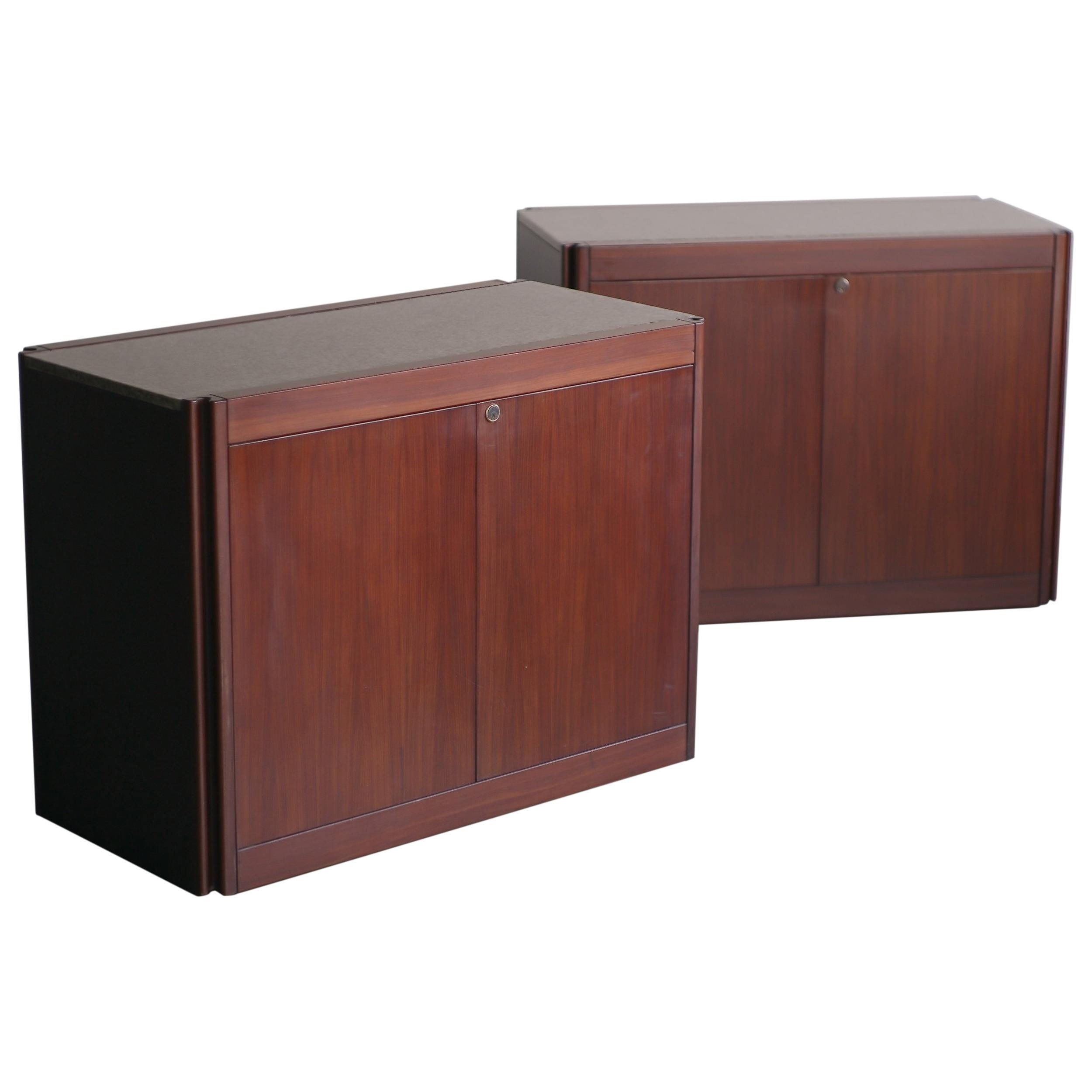 Pair of Cabinets by Angelo Mangiarotti
