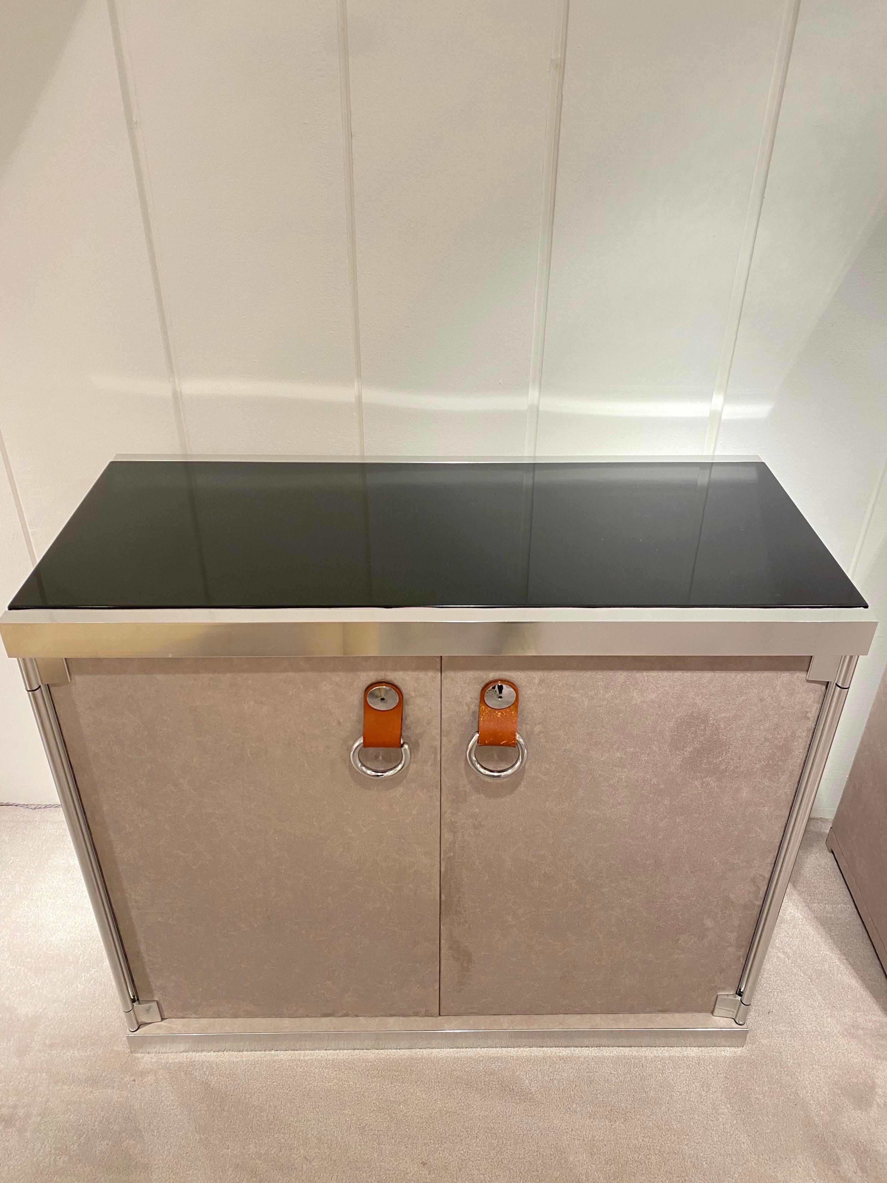 Pair of Cabinets by Guido Faleschini for Hermes In Good Condition In Saint-Ouen, FR
